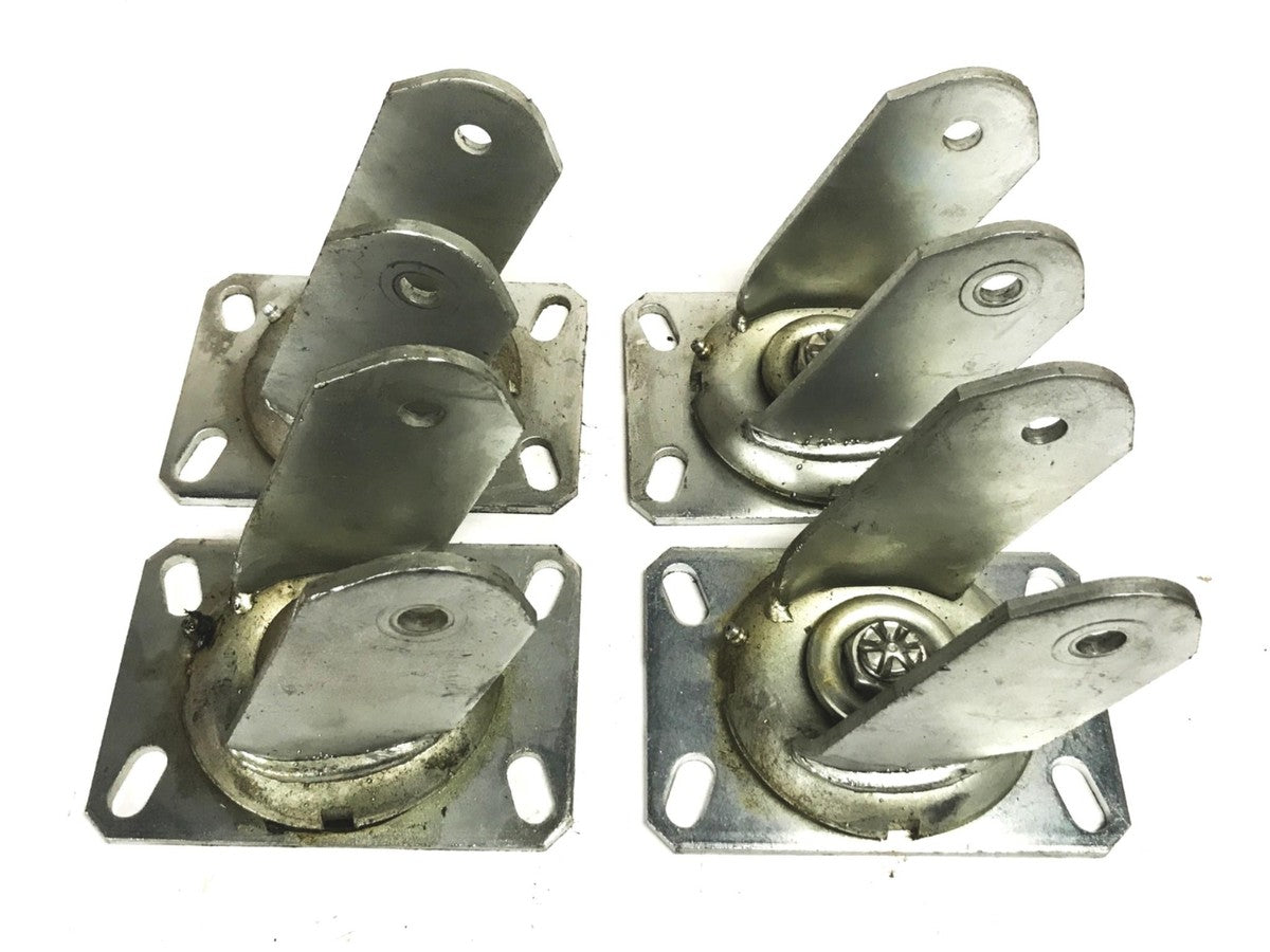 Unbranded Heavy Duty Swivel Caster for 5 inch Wheel [Lot of 4] NOS