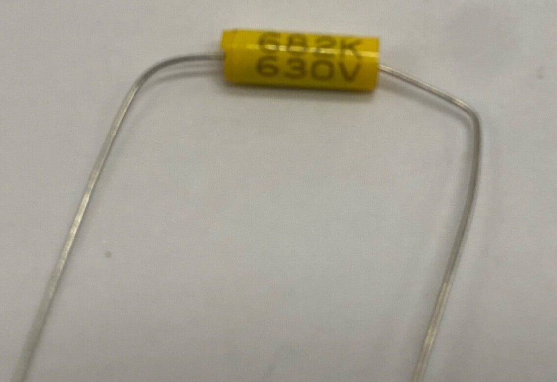 metalized film capacitor axial lead 0.0068uf/630V,m682K630V