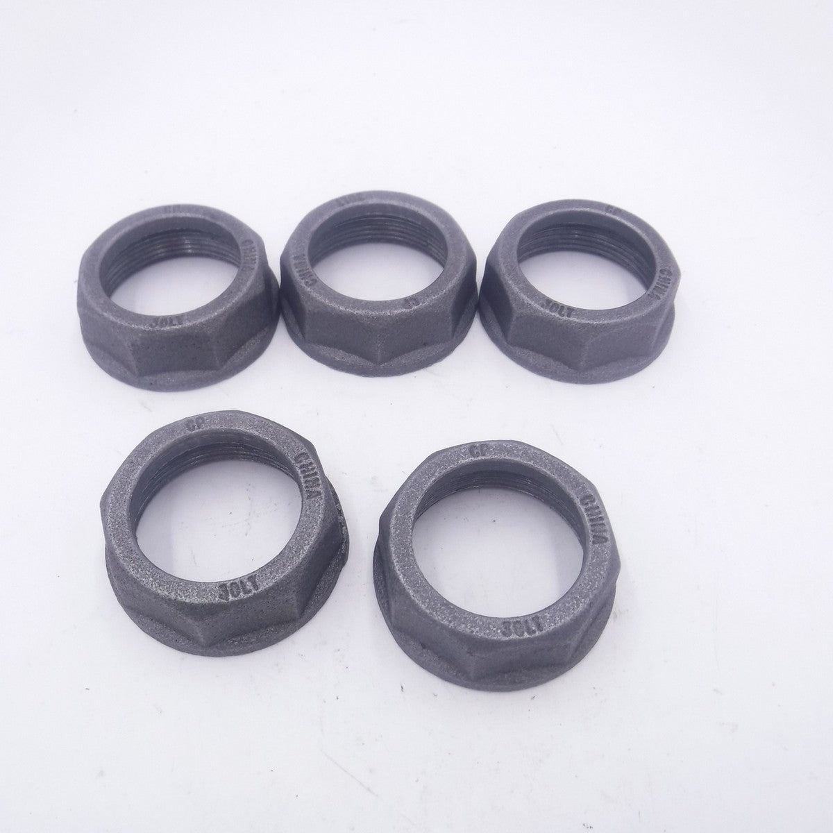 5 Pack McDonald 4815-576 Galvanized Gas Meter Swivel Nuts