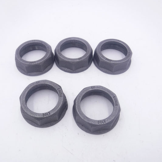 5 Pack McDonald 4815-576 Galvanized Gas Meter Swivel Nuts