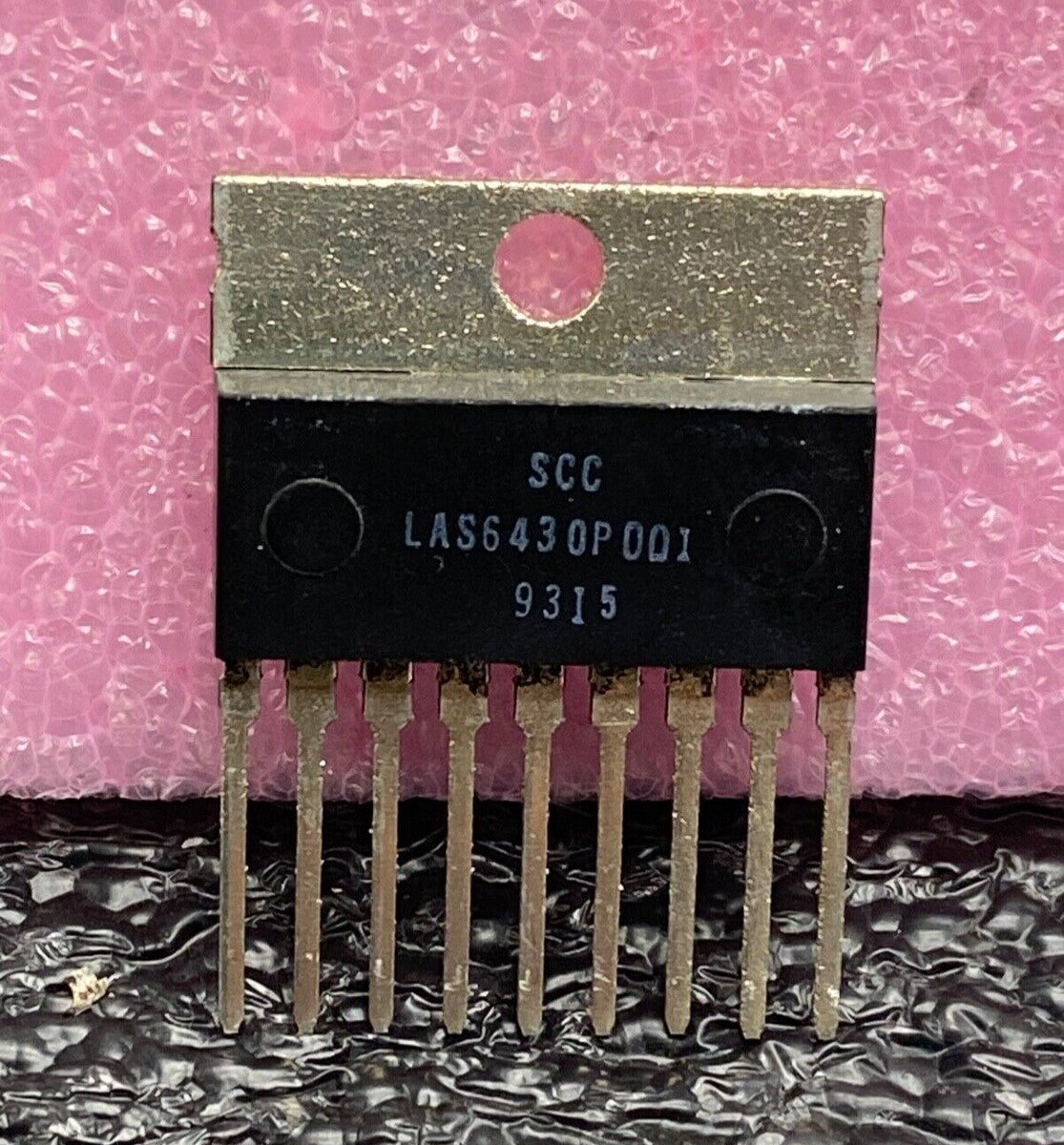 Lambda Semtech SCC LAS6430P001 switching regulator 9 pin flat pack SIP