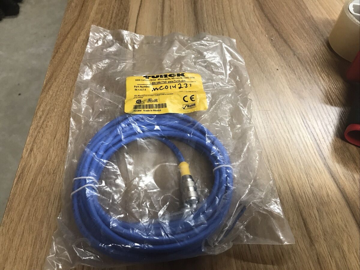 TURCK RK 4.41T-4 / RK441T4 (NEW IN BOX) U2176-00 Cord Set