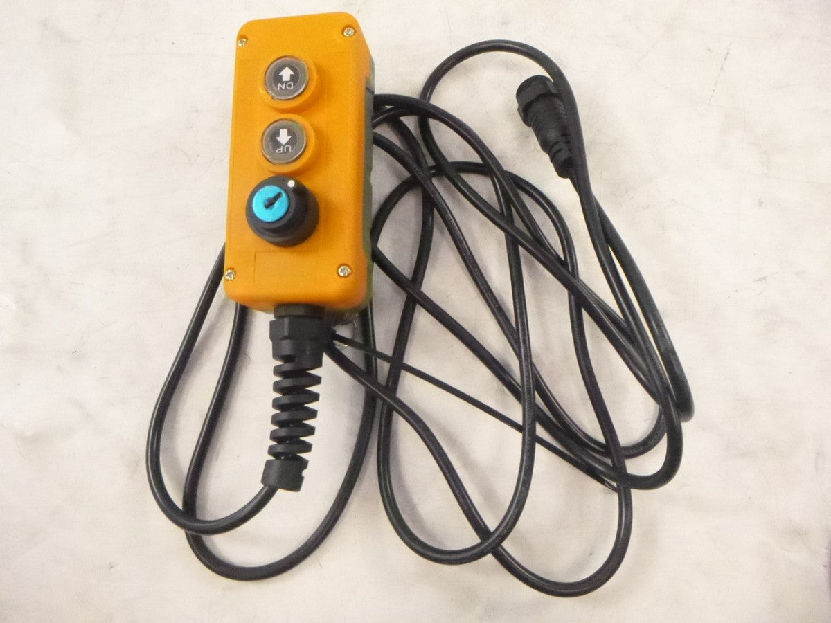 3-Wire Dump trailer Remote Control Switch 12V DC Up/Down Locking w/ Keys