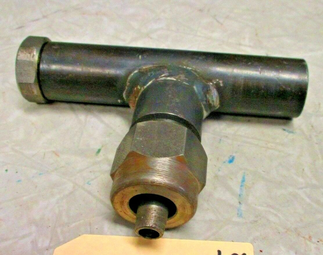 Continental 9902-99-0059-00 Steel Safe-T Valve Service Tee 3/4"× 5/8" × 1-1/8 OD