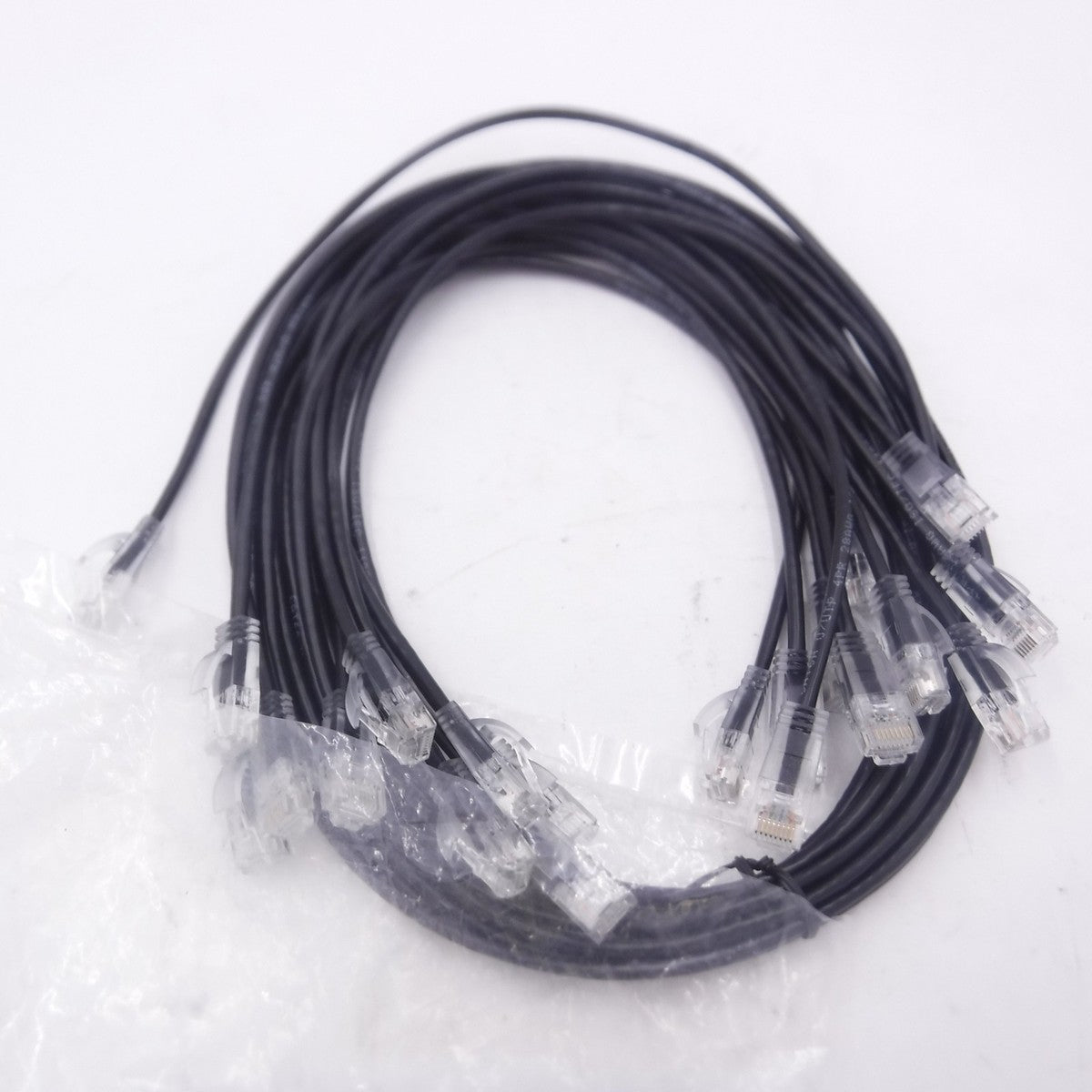 10 Pack 3' Cat6a Ethernet Patch Cables Pure Copper