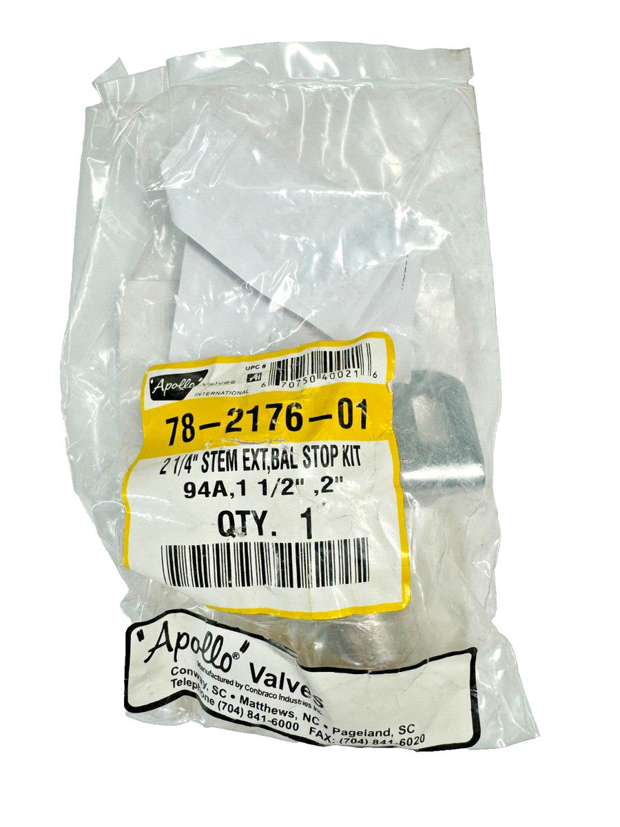 APOLLO 78-2176-01 2-1/4" Stem Extension Kit w/ Balance Stop Fits 94A 1-1/2" & 2"
