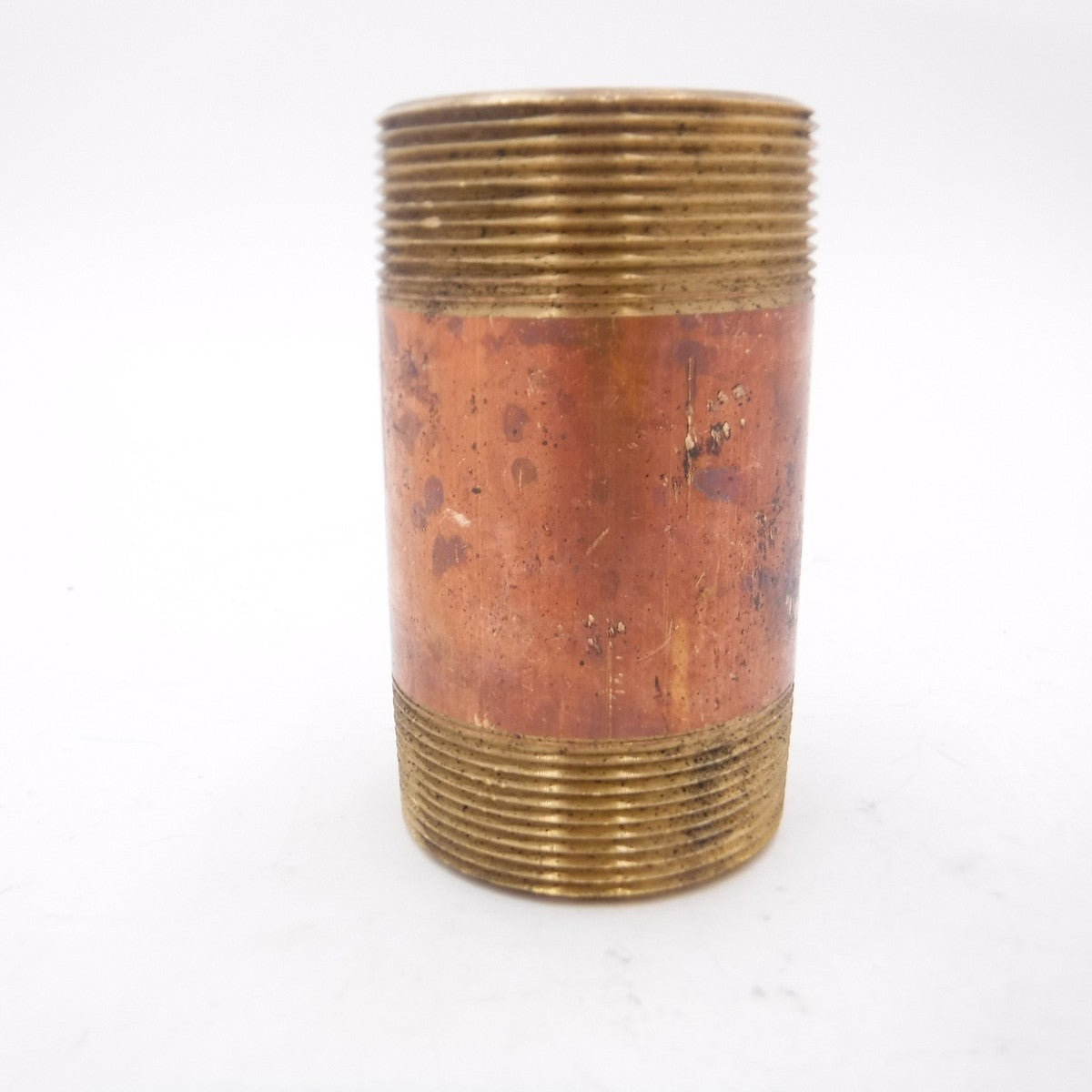 2" x 4" Lead Free Red Brass Nipple Adapter Schedule 40