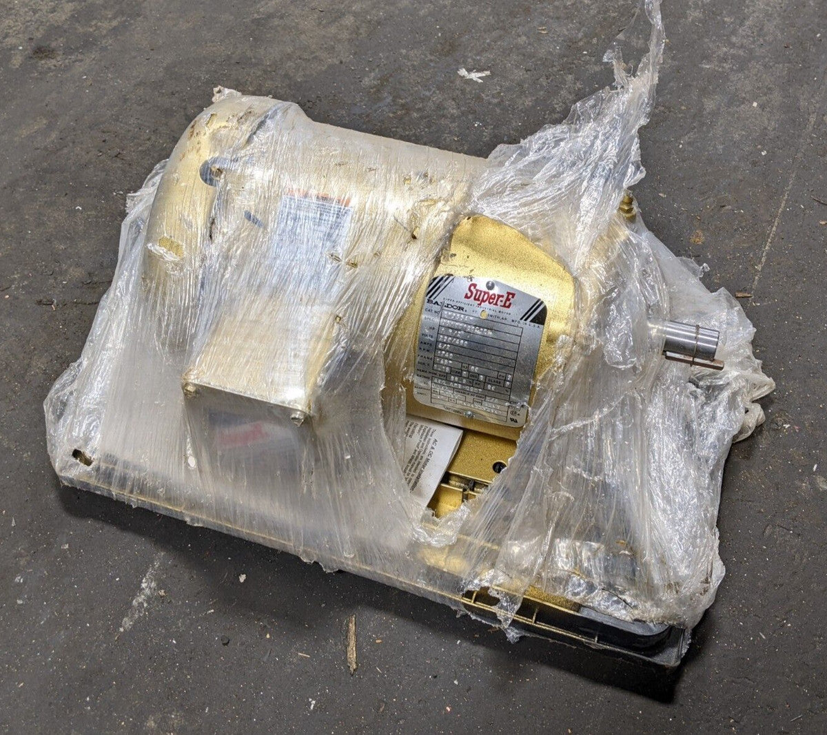 1-1/2HP Baldor EM3554T Industrial Motor 230/460V 3PH 60Hz 1740RPM Frame 145T NOS