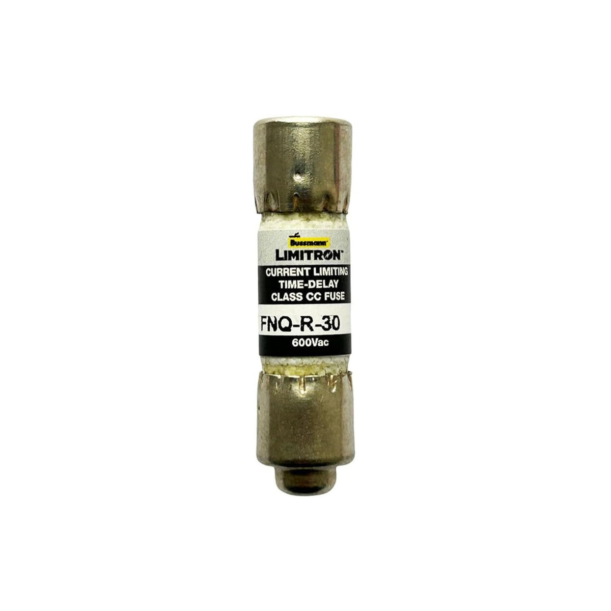 BUSSMAN FNQ-R-30 TIME DELAY 30 AMP FUSE 600 VAC LOT OF 10