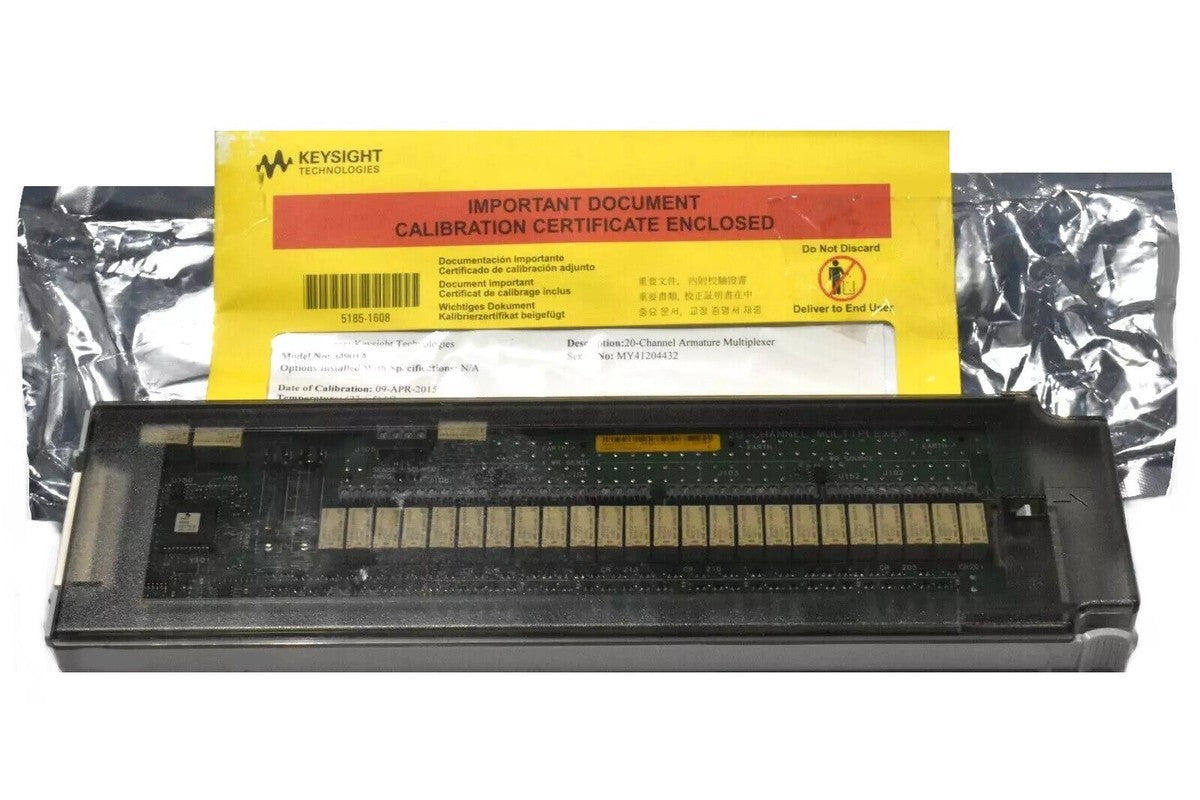 Keysight Technologies 20-Channel Armature Multiplexer Model 34901A