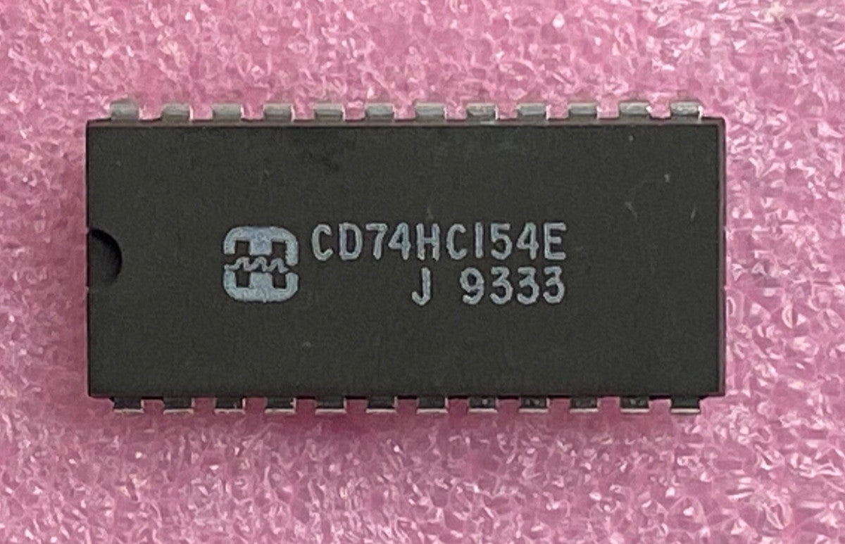 Harris CD74HC154E 4-to-16 line decoders with latch Integrated Circuit