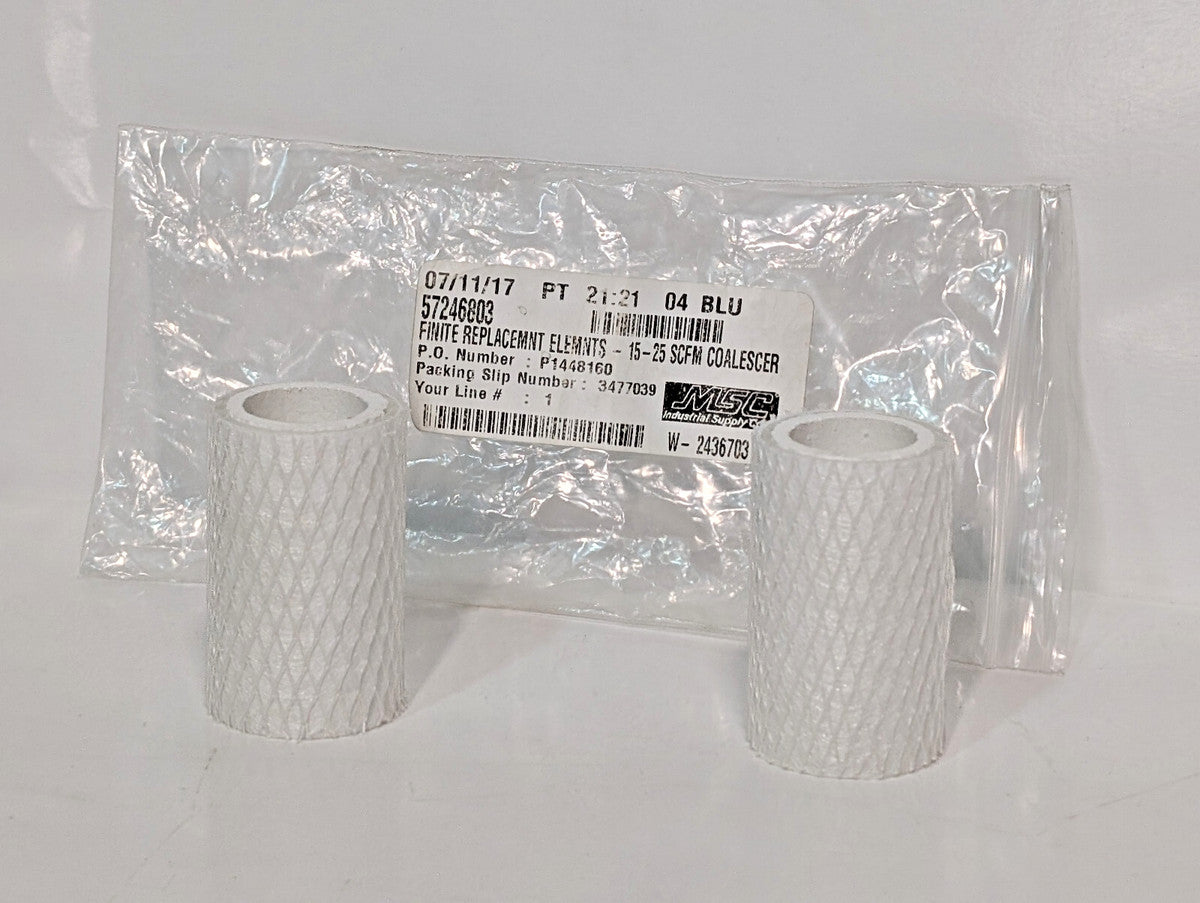 MSC/ Parker 57246803 Finite Replacement Coalescing Filter Elements, 15-25 SCFM
