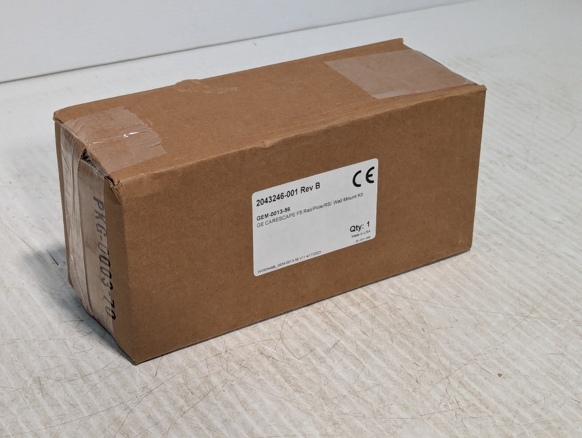 GCX 2043246-001 CareScape F5 Rail/Pole/RS/Wall Mount Kit GEM-0013-56 - Free Ship