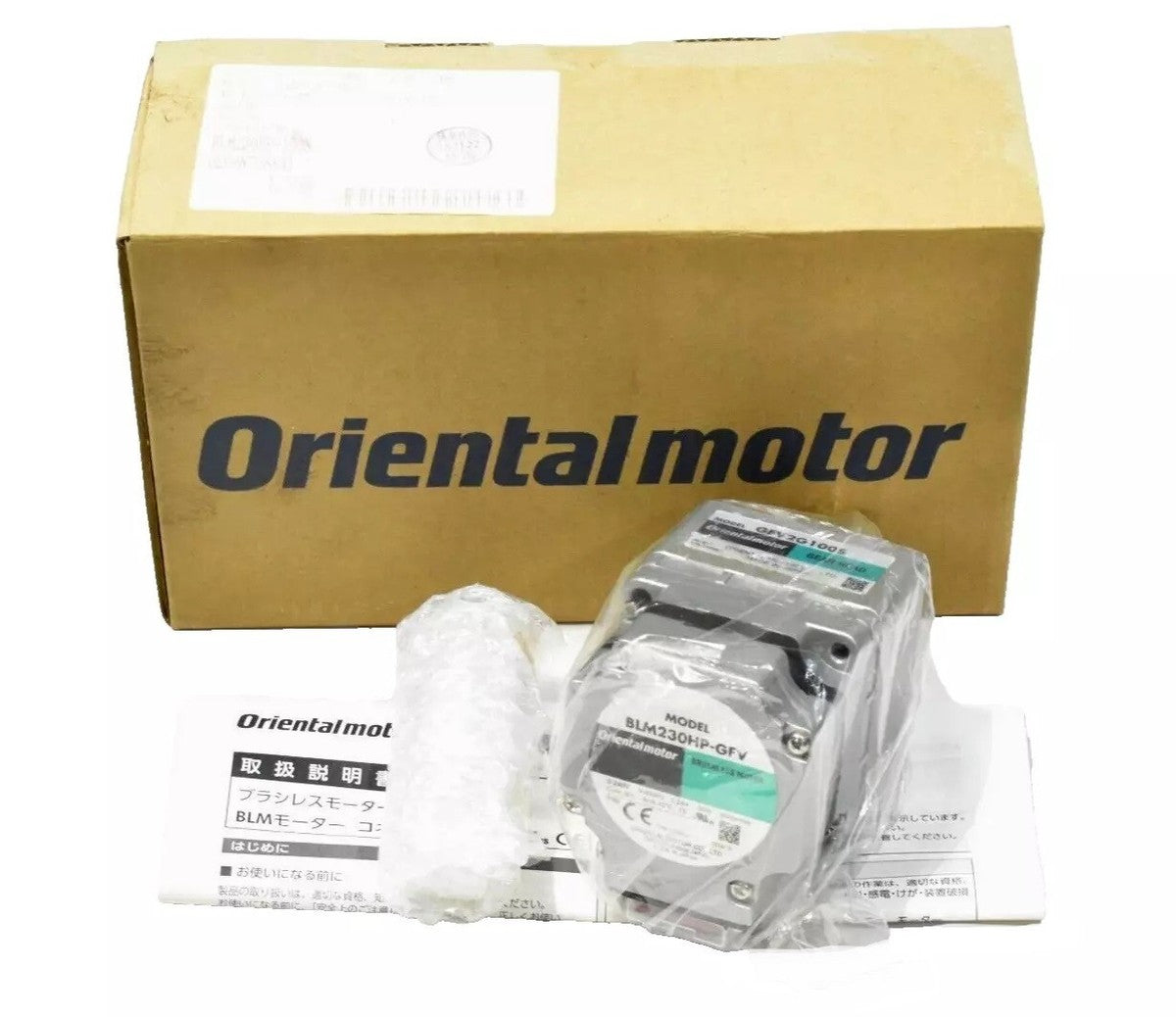 Oriental Motor BLM230HP-100S Brushless Motor BLM230HP-GFV / Gear Head GFV2G100S