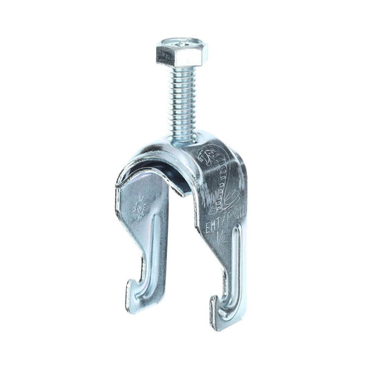 (8) THOMAS & BETTS CPC050 1/2" Superstrut Plated EMT & Rigid Cable & Pipe Clamp