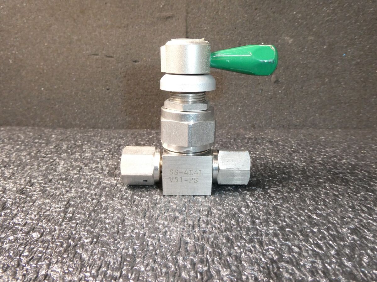 NUPRO SS-4D4L-V51-PS Gas Shut Off Valve
