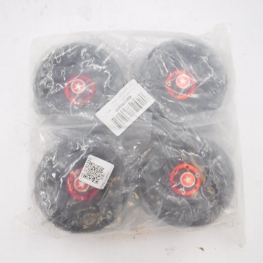 4 Pack VBESTLIFE 2.9" 12-Hole Alloy Wheels For Axail 1/6 RC Car
