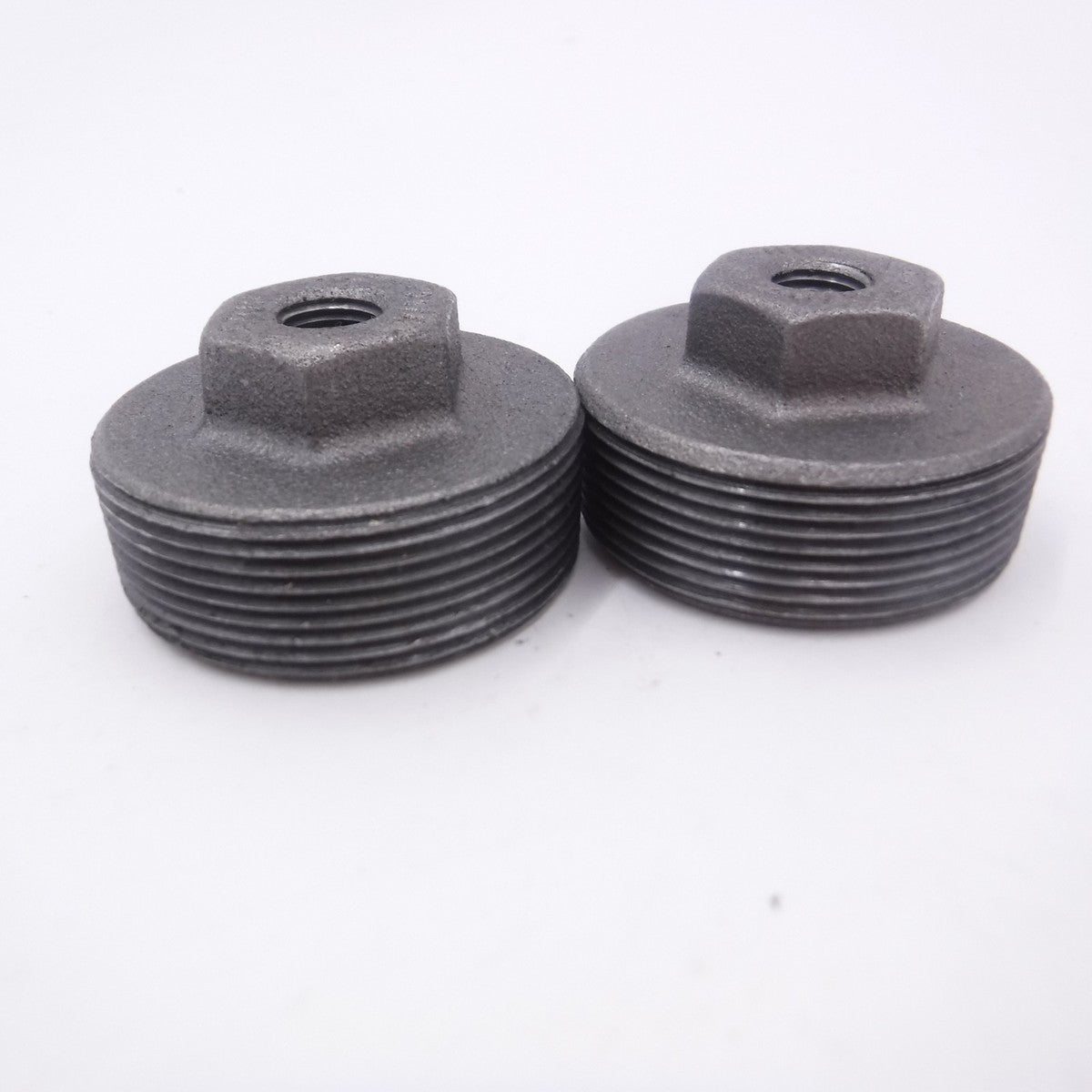 2" MNPT x 1/4"FNPT Galvanized Malleable Iron Hex Bushing