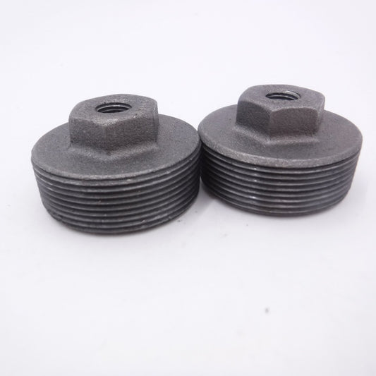 2" MNPT x 1/4"FNPT Galvanized Malleable Iron Hex Bushing