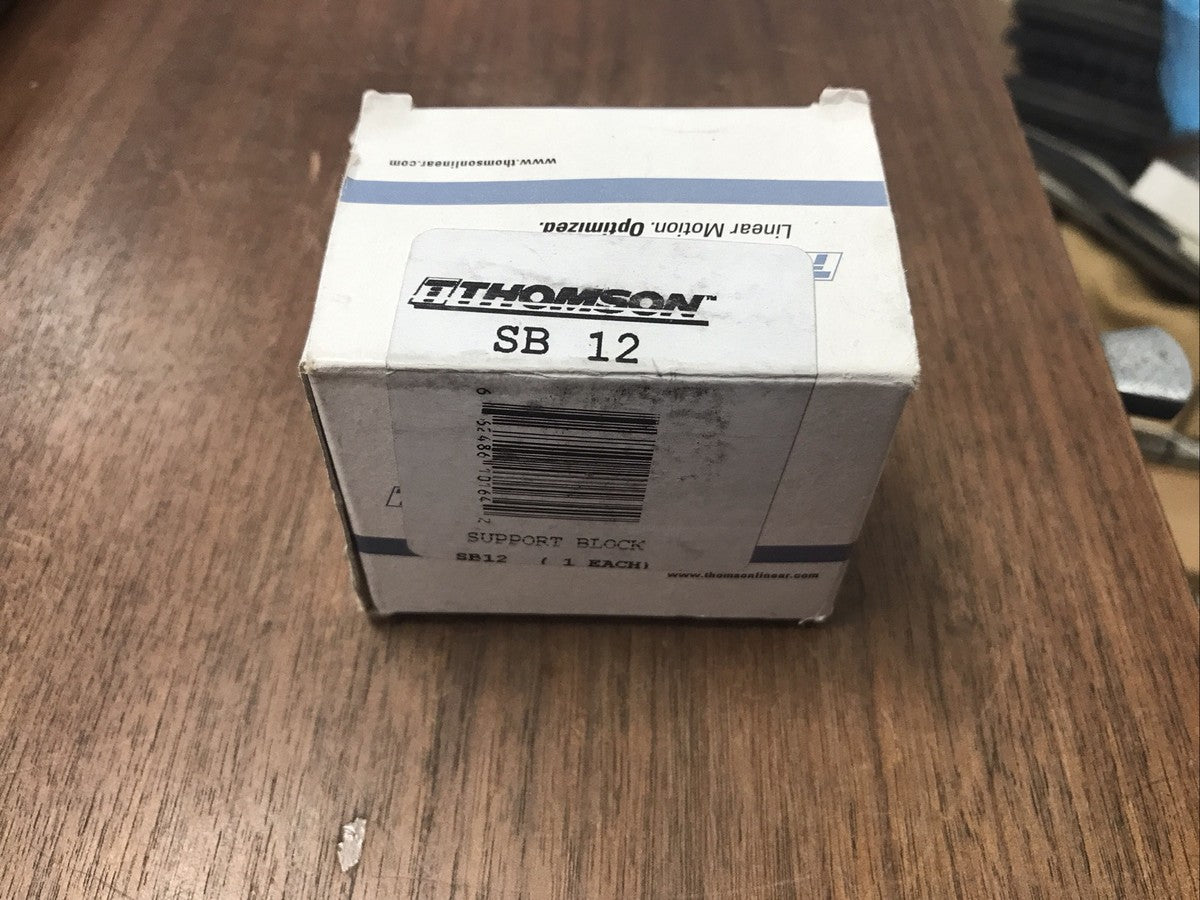 1 New THOMSON SB12 Steel Shaft Support Block