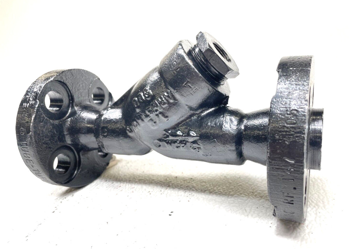 ARMSTRONG Cast Steel Wye Y Strainer 1/2" Class 600 Flanged 3/64" Perf. Screen