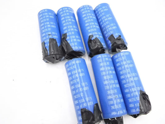 7 Pack Elko Electrolytic Snap In Capacitor 2200uF 400V 105°C 40mm x 107MM