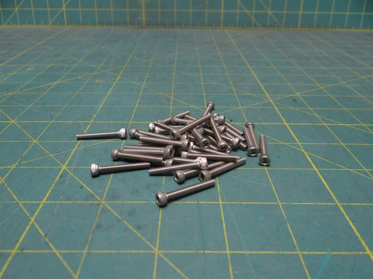 Qty: 40, 6-32 x 1" Internal Hex Socket Cap Screw Coarse Class 3A Full Thread