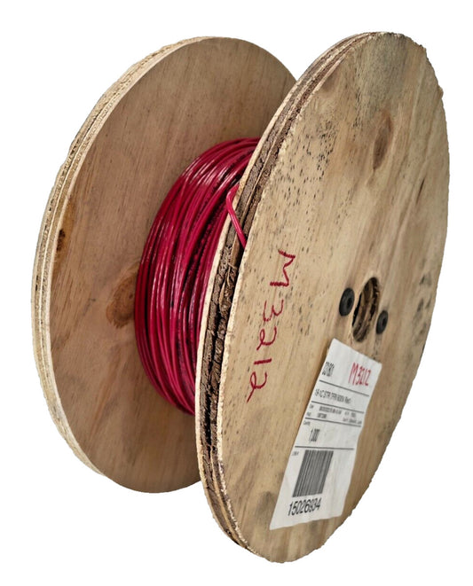 (1000 Ft) WIND CITY WIRE 0318011 18/1 AWG Stranded TFFN 600V, RED