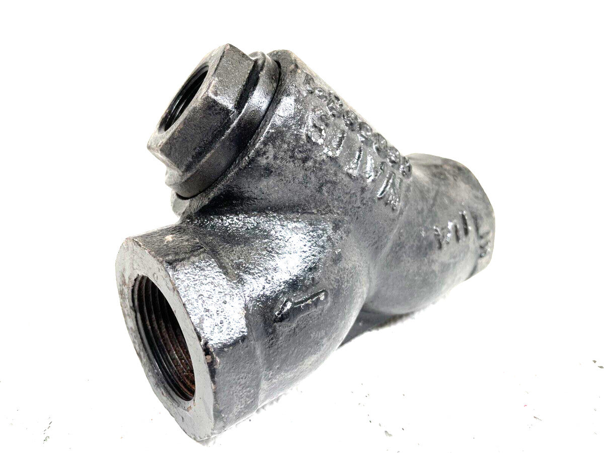 WATTS Wye Y Strainer 1-1/4" NPT 250 STEAM / 400 WOG w/ 20-Mesh Stainless Screen