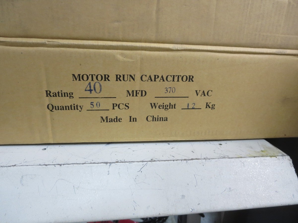 CMC MPP1406370J (CBB65A-1 U17-1294) Capacitor 40MFD 370VAC +/-5% 1 Lot=3Each NEW