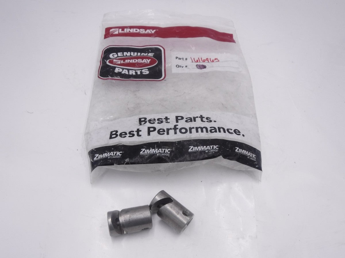 2 Pack Lindsay Zimmatic Agriculture Stainless Steel Descenders 1616965