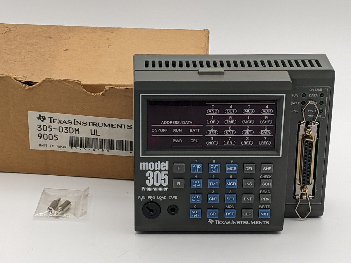 Texas Instruments 305-03DM 305-PRG Programmer Data Communications Module 5-VDC