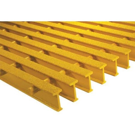 Fibergrate 351504.04 Fiberglass Pultruded Grating, 48 In Span, Grit-Top