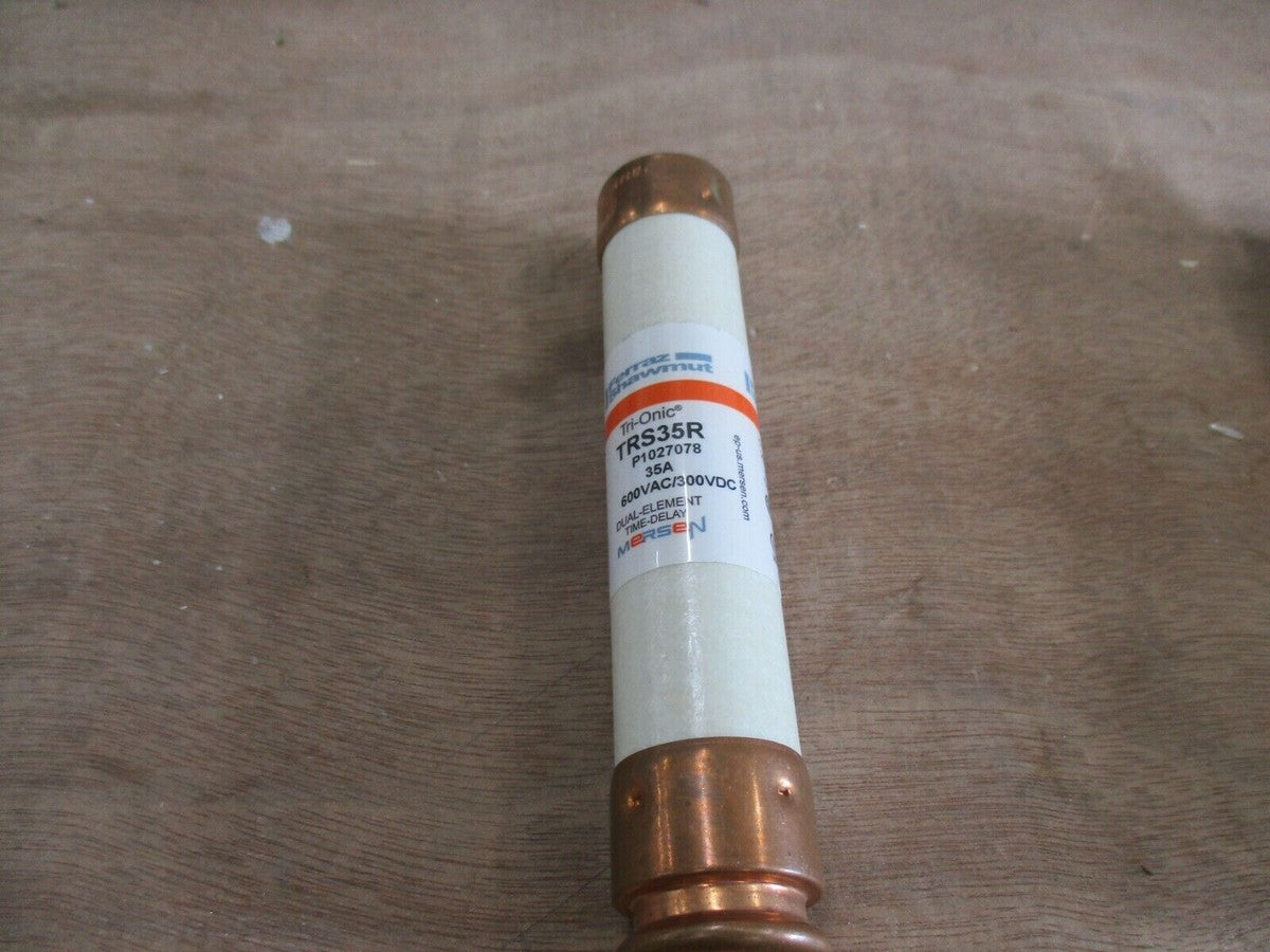Ferraz Shamwut/Mersen TRS-35R, 35 Amp (35A) 600V Fusetron Dual Element Time-D