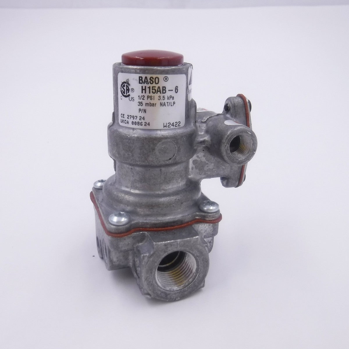 Baso H15AB-6 Automatic Safety Pilot Gas Shut-Off Valve 3/8" Threaded