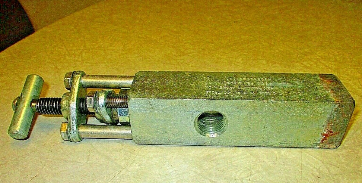 Orifice Block Gauge Valve | HEX HG651S3431111 | 1/2" FSW X 1/2 FNPT | 6000 psi 