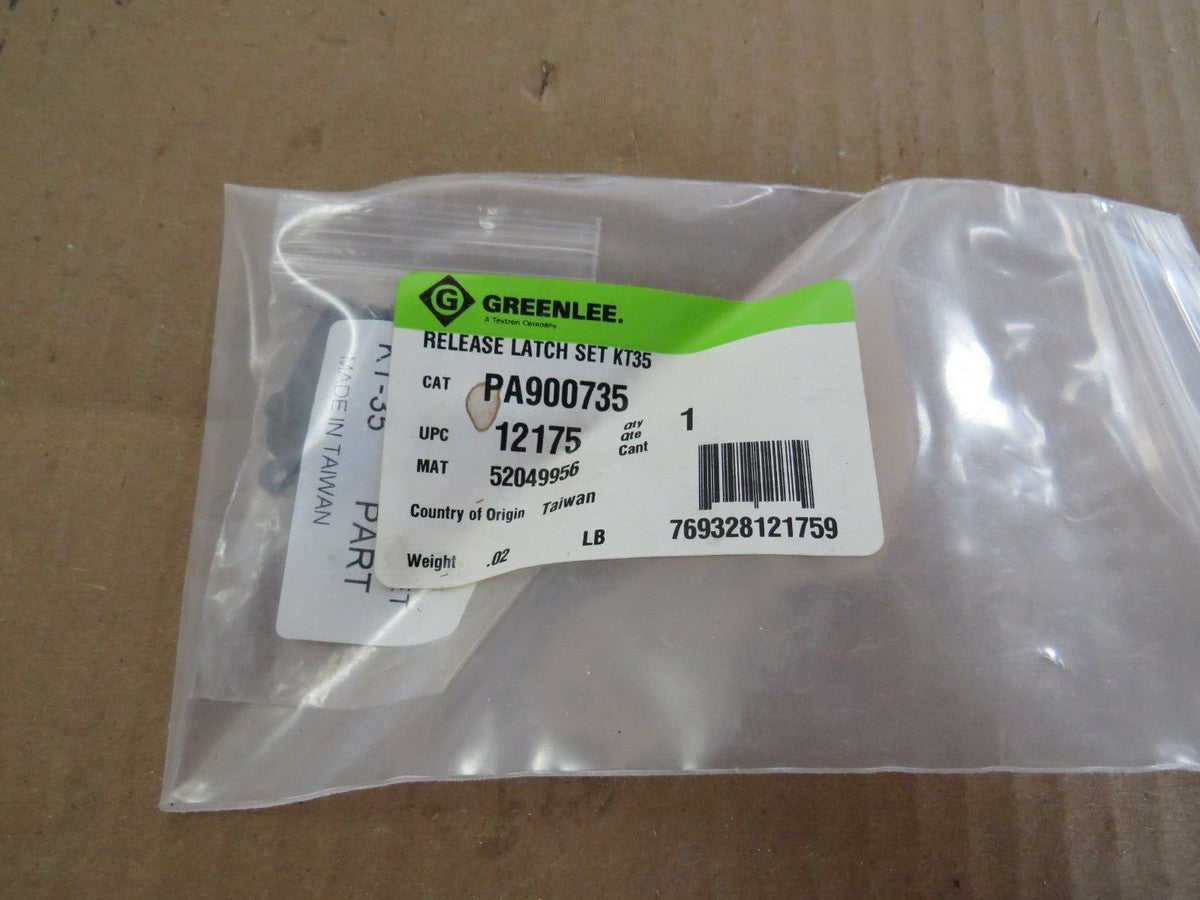 RATCHET CABLE CUTTER KT35 Greenlee Release latch Kit #PA900735 repair part