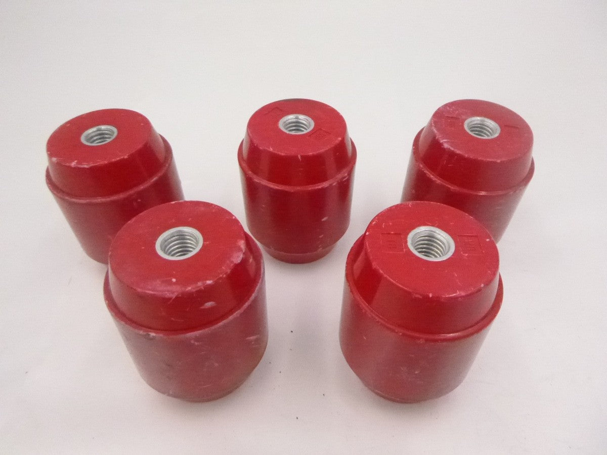 5 Pack Mar-Bal 4000 Series Standoff Insulators R4200-A5 Round 2"H x 1-3/4" Dia
