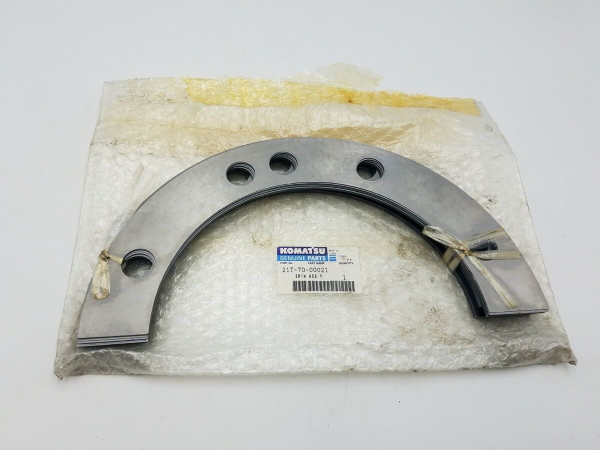 Komatsu 21T-70-00021 Shim Assembly Heavy Duty Equipment Replacement Part NOS