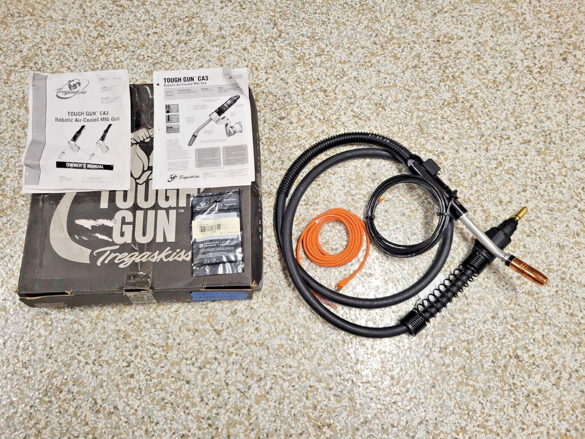 Tregaskiss RA11AC1LA1GT Air-Cooled MIG Welding Gun 500 AMP Length 8.0 Wire 052-S