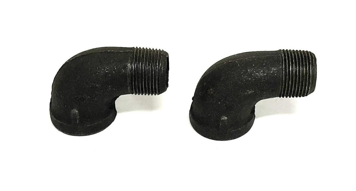Unbranded 90 Degree Elbow Fitting 1 Inch [Lot of 2] NOS