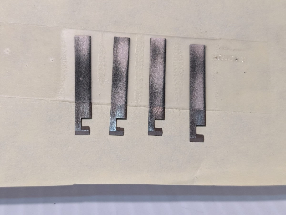 4 Pieces 42931400 Cutter Blades, Steel