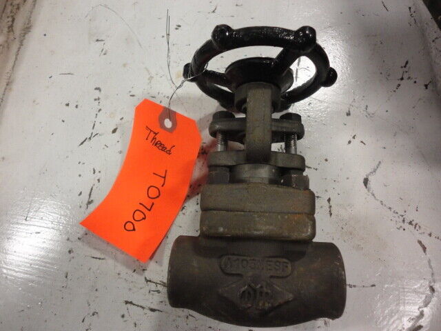 OMB 810 Gate Valve 3/4" Class 800 NPT Threaded A105N Forged Steel API Trim #8