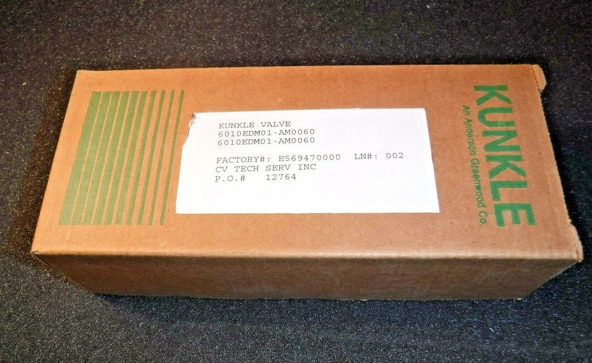 Kunkle 6010DDMO1-AM0075 Solenoid Safety Valve (3/4", 75 PSIG, 748 LB/HR) "NEW"