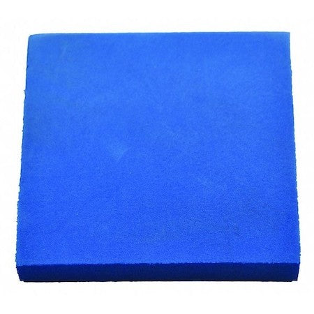 Zoro Select 1001311Blu Foam Sheet, Crosslink, 24 In W, 24 In L, 1/8 In Thick,