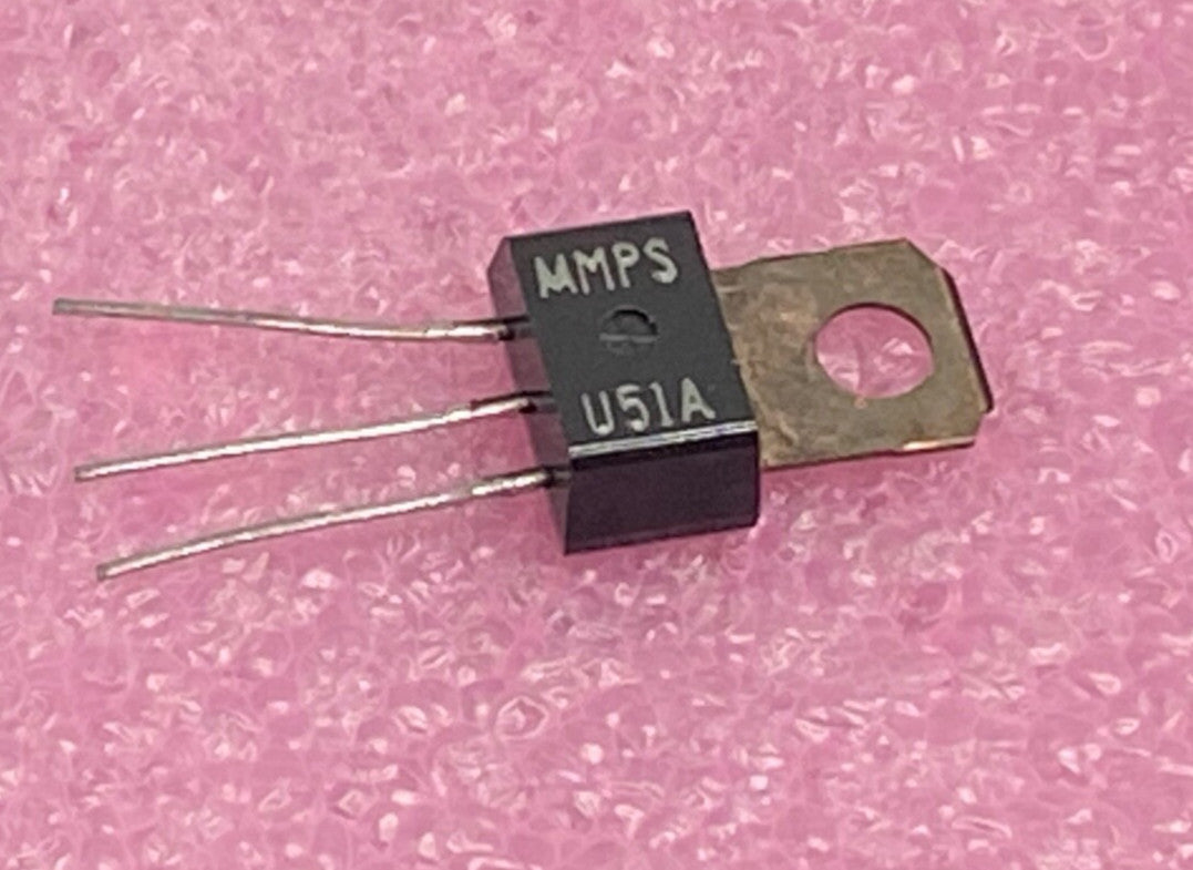 Motorola MPS-U51A PNP annular power transistor package TO-152