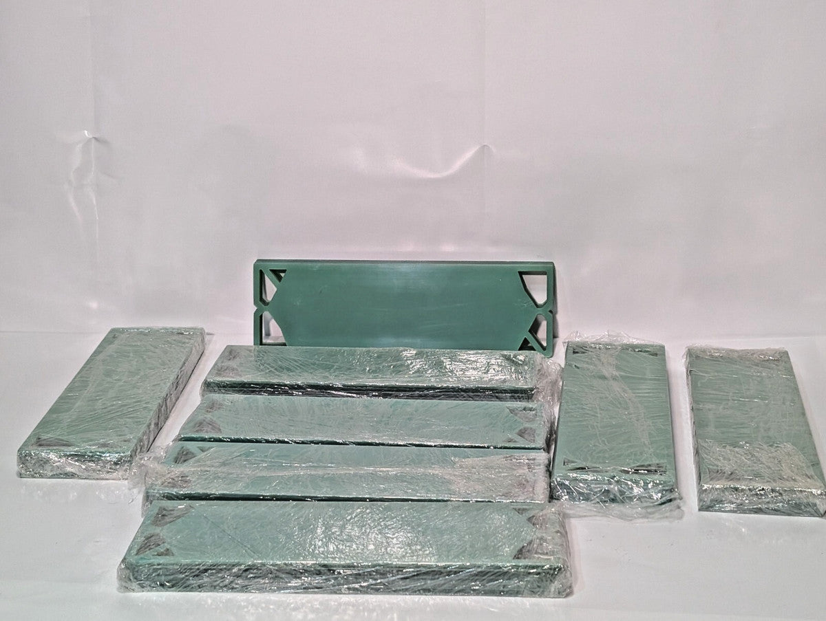 1000 Hyzon Motors Custom Components Jade Green Art Craft Repurpose Geometric