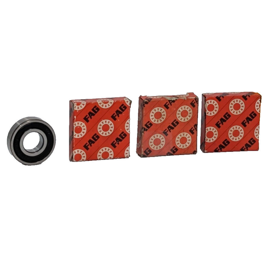 Lot of 3: FAG 6202.2RSR.C3 Single Row Ball Bearings, D289-1505.HB