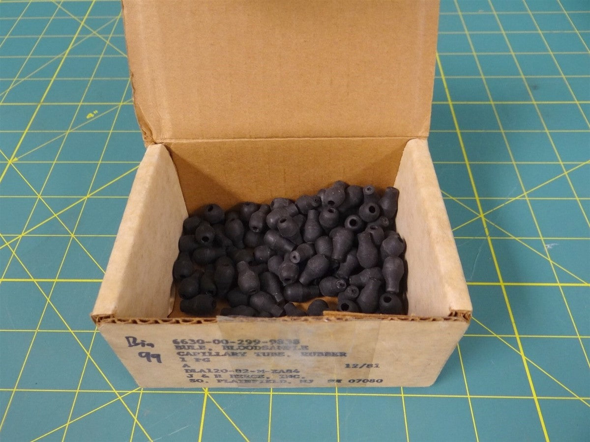 8mm Diameter Capillary Tube Bulbs P/N 1951-M13 NSN 6630-00-299-9838 BOX OF 95