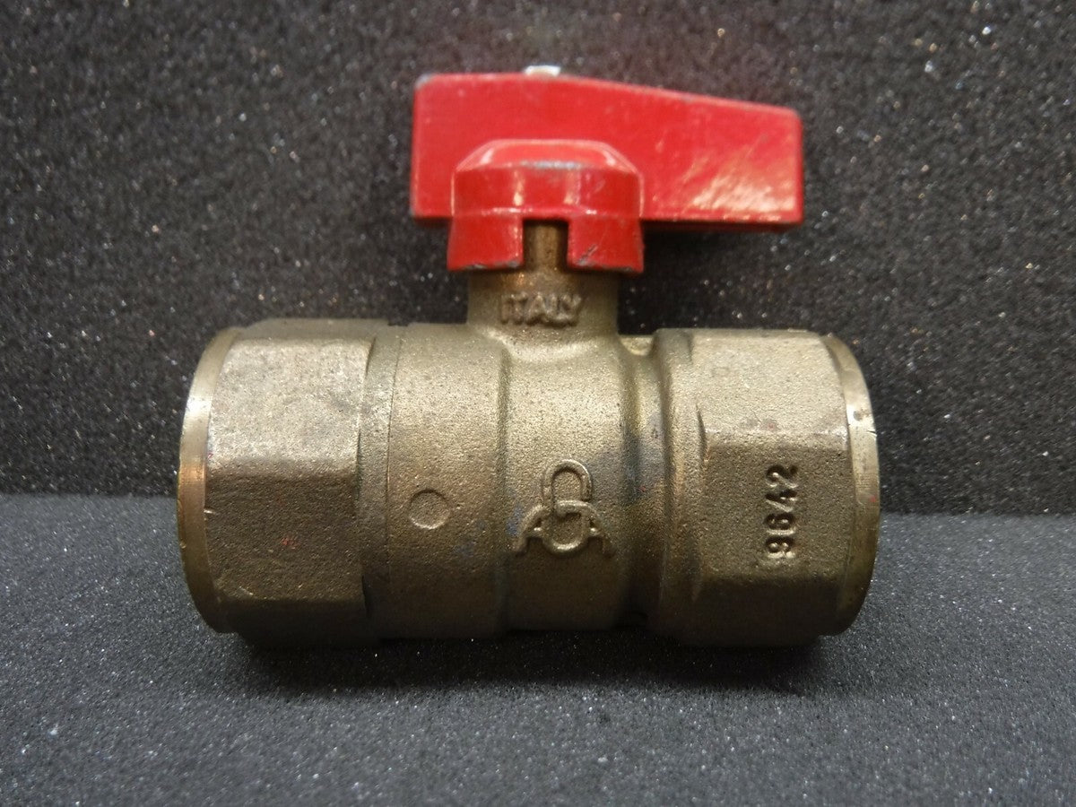 Brass Ball Valve, 9642, 1", 5 PSIG, 460 (New)